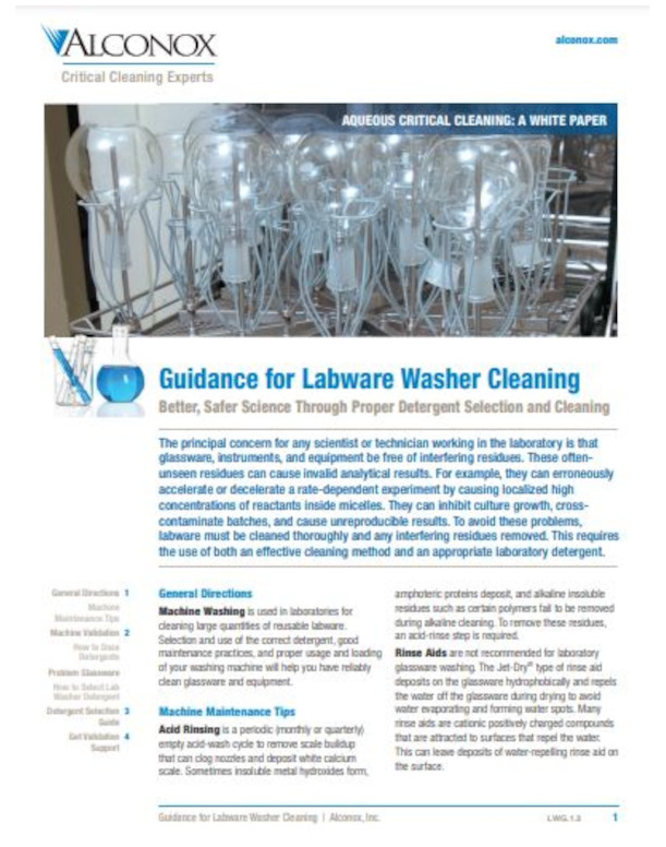 Labware-Washer Guide